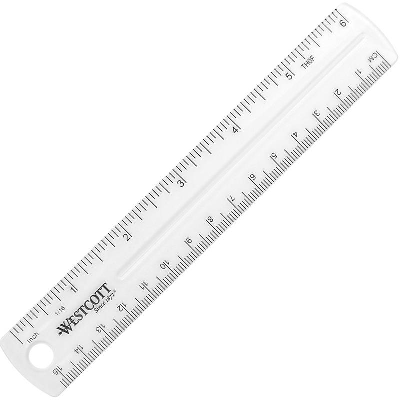 Image Règle transparente en plastique rigide