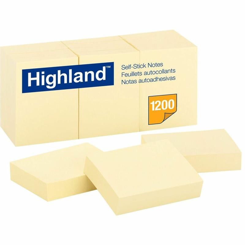 Image Highland™ Self-Adhesive Notes
