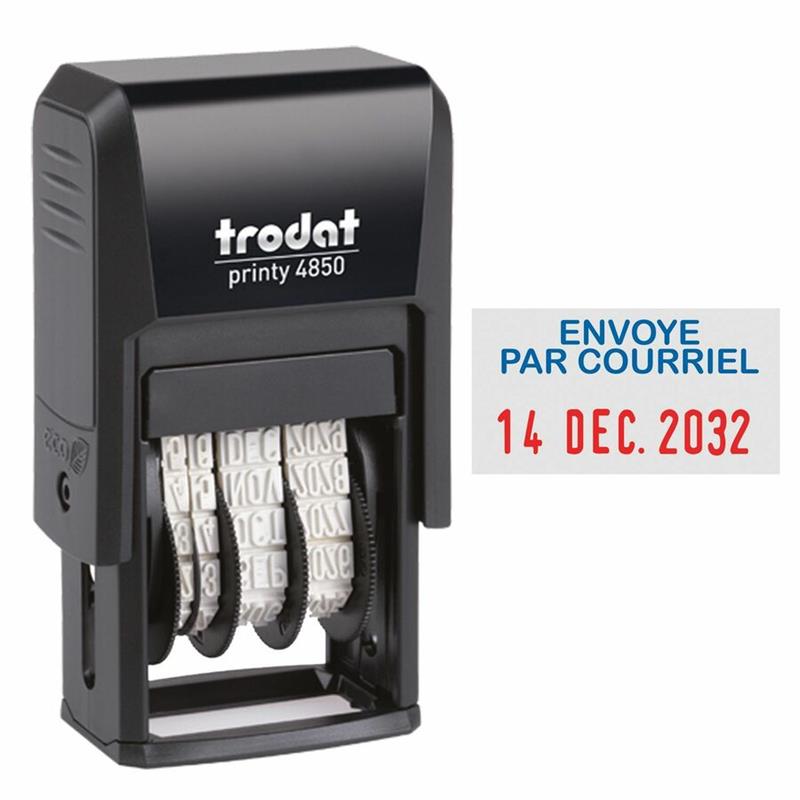 Image Dateur de poche à encrage automatique Printy Dater 4850L