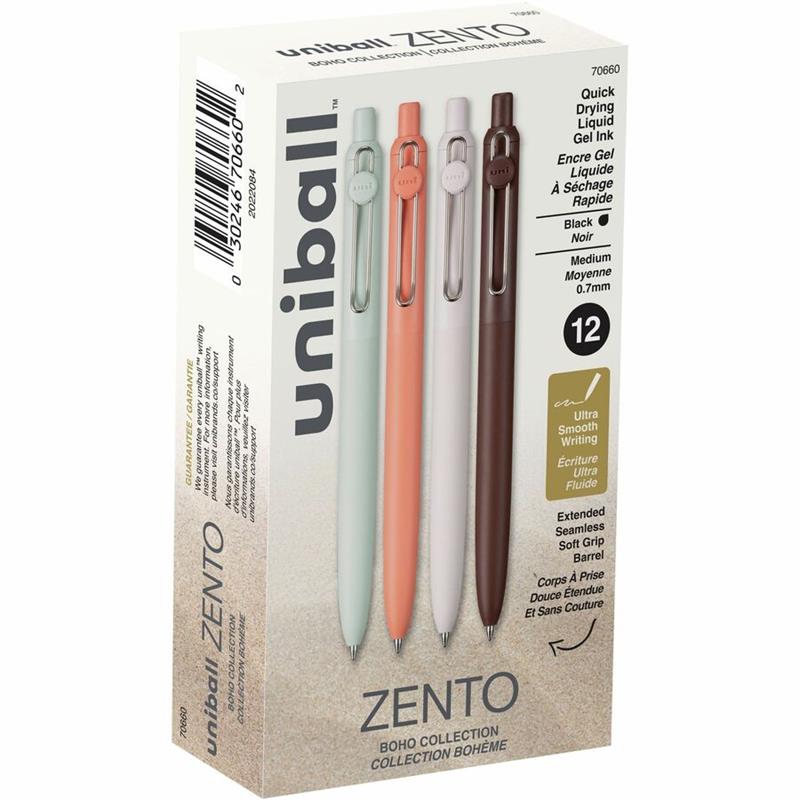 Image Stylos gel rétractables Zento